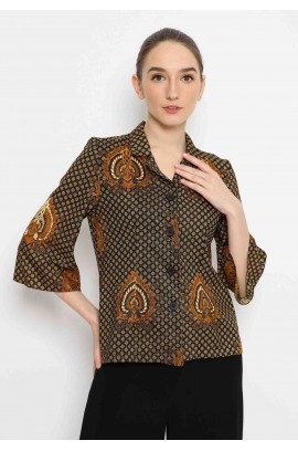 Lyne Halim Blouse Batik Sogan, 8086.