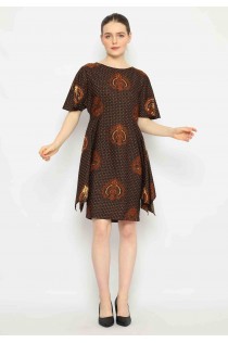 Lyne Halim Dress Batik Truntum Batwing, 3046.